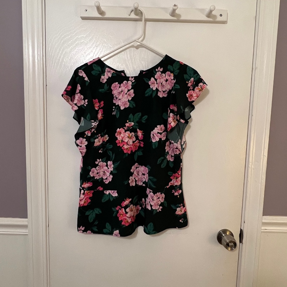 Ann Taylor Floral Blouse
